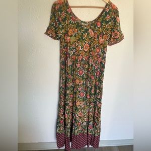 NATURAL LIFE MAXI DRESS